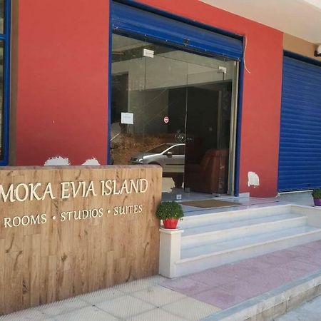 Moka Evia Island Hotel Akhladherí Esterno foto