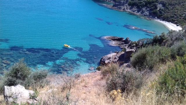 Moka Evia Island Hotel Akhladherí Esterno foto