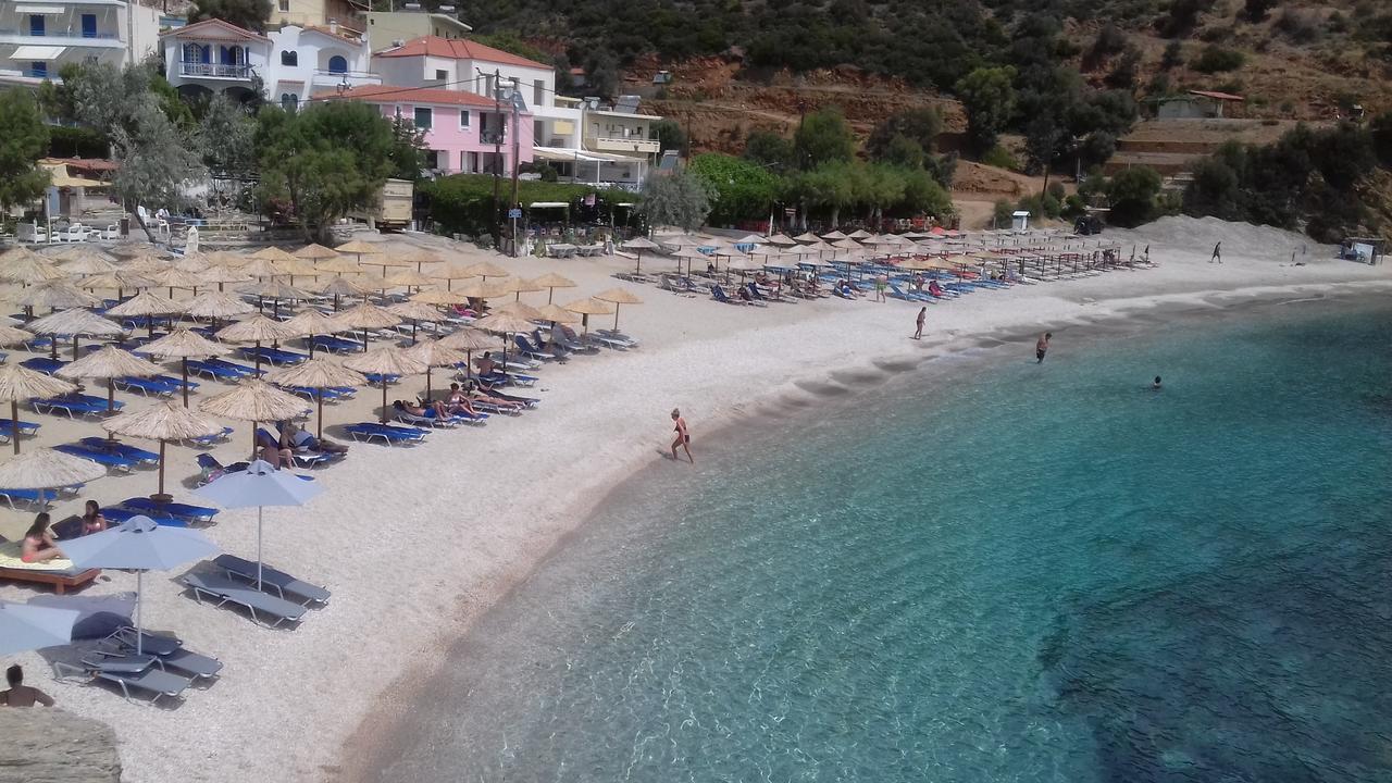Moka Evia Island Hotel Akhladherí Esterno foto
