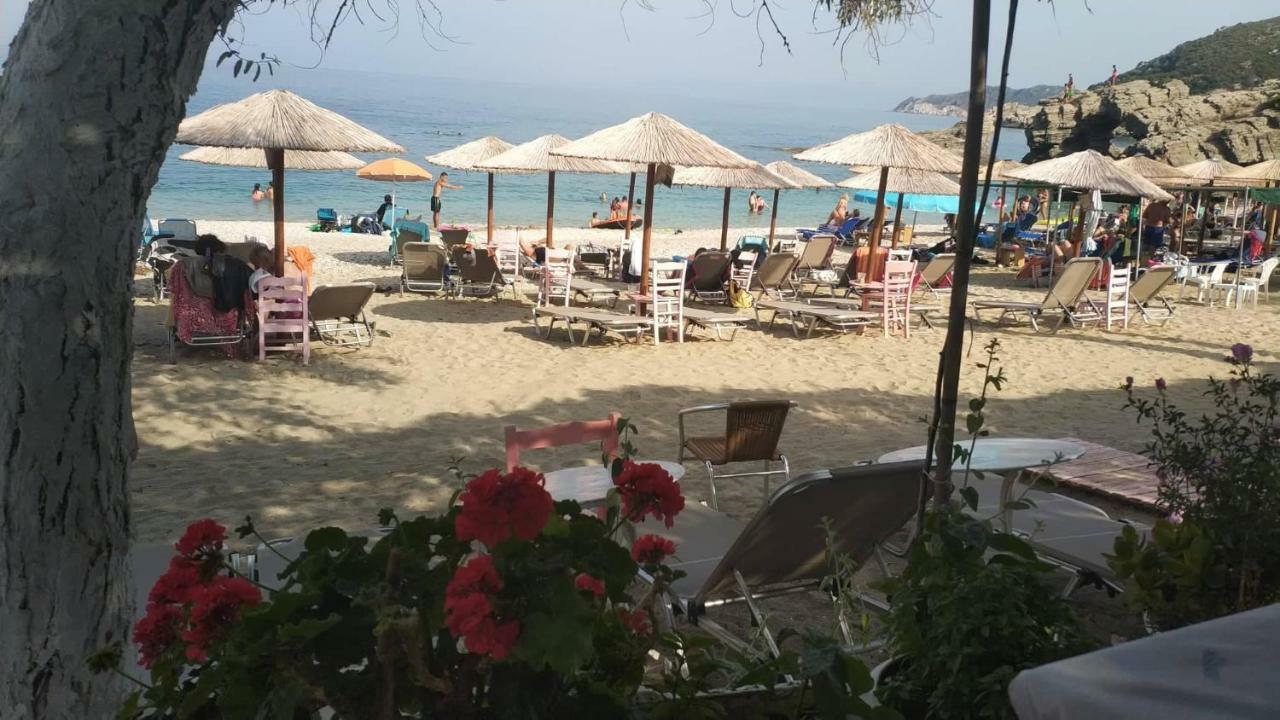 Moka Evia Island Hotel Akhladherí Esterno foto